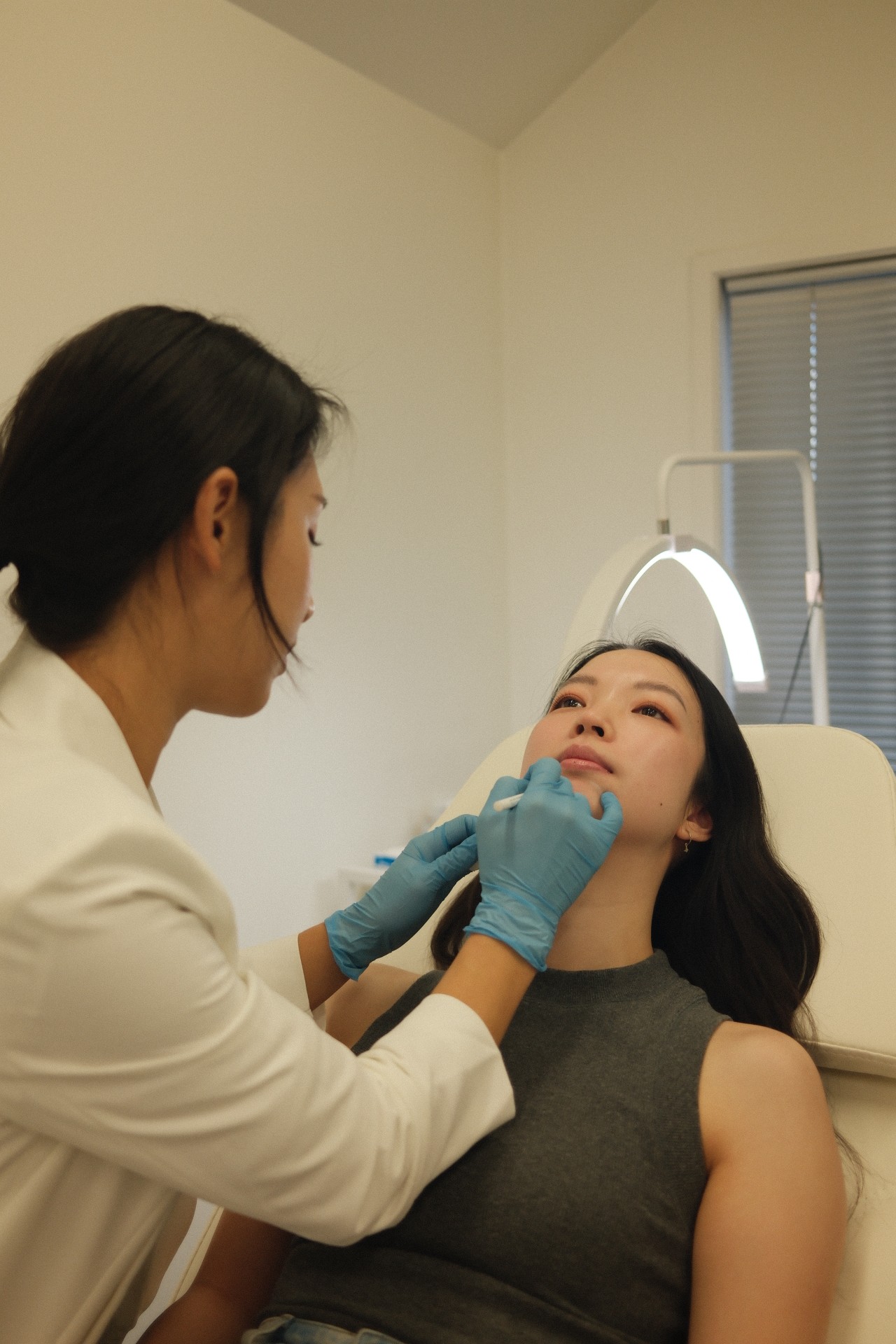 Aesthetic products on a shelf